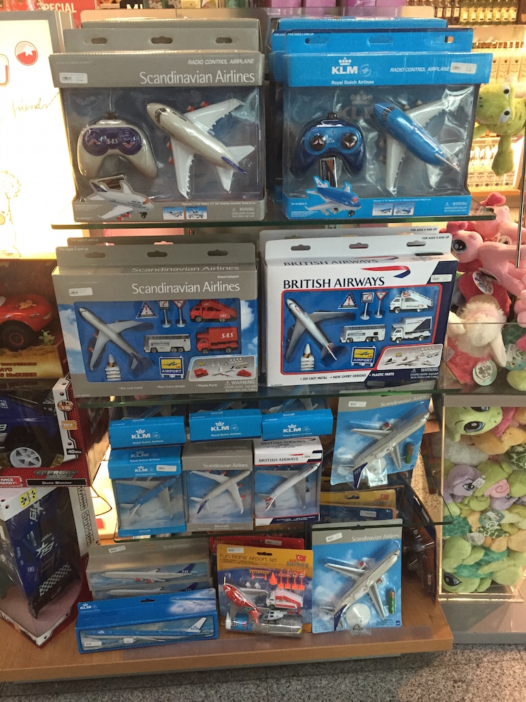 Podgorica Airport Shop - None of these airlines fly here