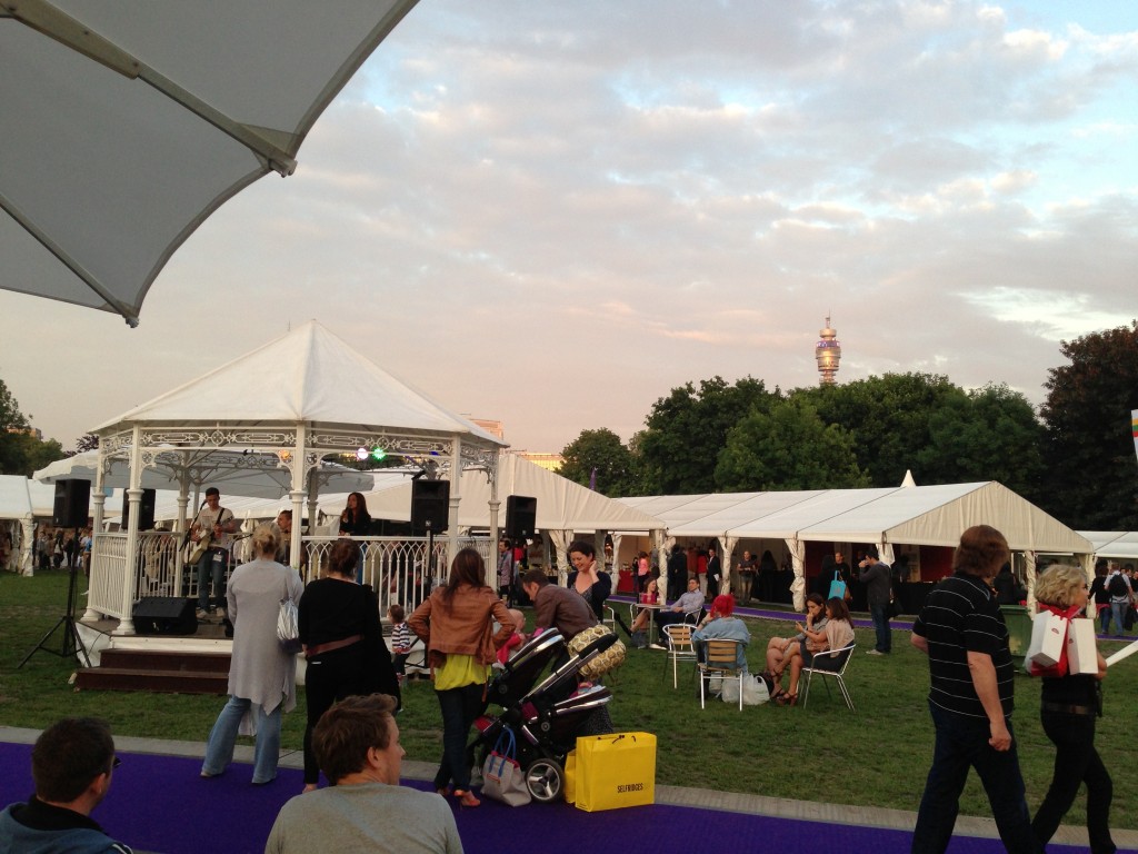 Taste of London Food Festival in Regents Park