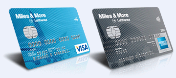 The Visa and Amex Miles & More creditcard issued by MBNA