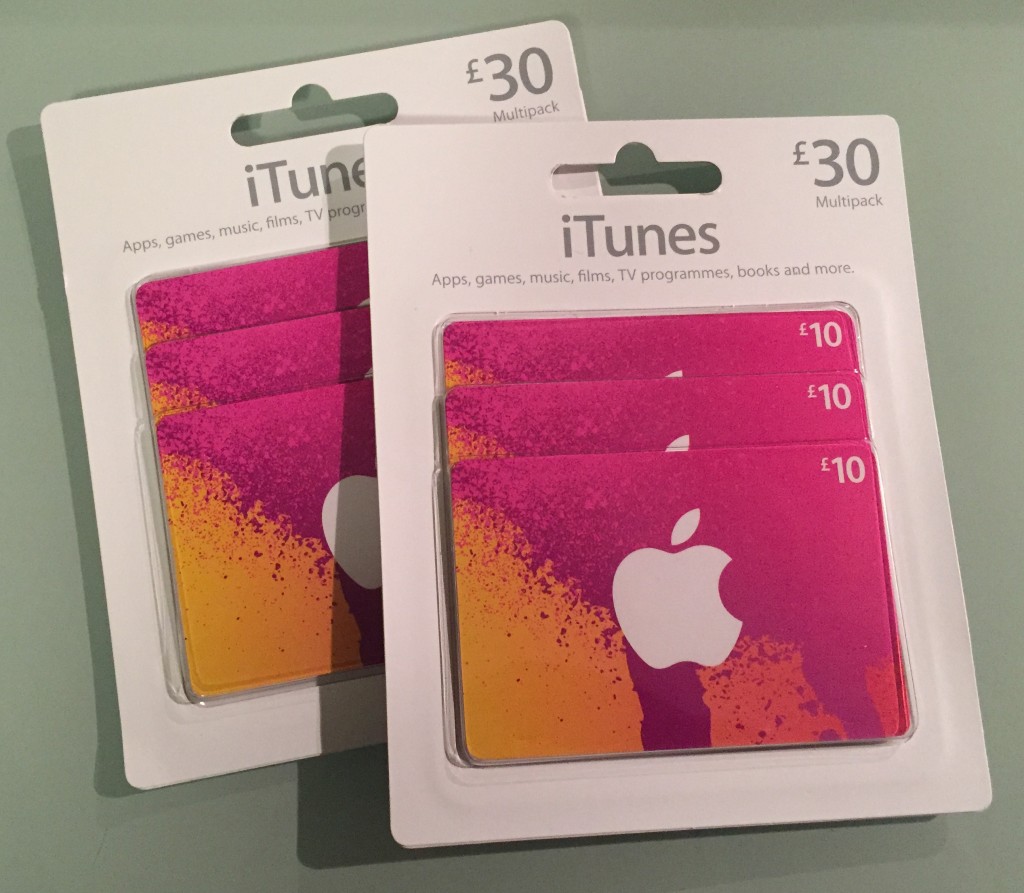 Tesco 15 off iTunes and Google Play gift cards plus bonus clubard